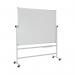 Bi-Office Revolving Whiteboard Lacquered Steel Surface 150x120cm QR0403 BQ10603