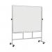 Bi-Office Revolver Plus Whiteboard Drywipe Surface 120x90cm QR3201 BQ10605