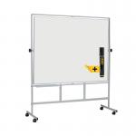 Bi-Office Revolver Plus Whiteboard Lacquered Steel Surface 120x120cm QR3303 BQ10616