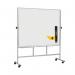 Bi-Office Revolver Plus Whiteboard Lacquered Steel Surface 120x120cm QR3303 BQ10616