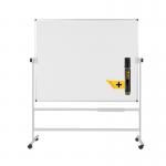 Bi-Office Revolving Whiteboard Enamel Surface 150x120cm QR0404 BQ10637
