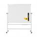 Bi-Office Revolving Whiteboard Enamel Surface 150x120cm QR0404 BQ10637