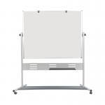 Bi-Office Evolution Mobile Board Lacquered Steel Surface 120x90cm QR5203GR BQ10653