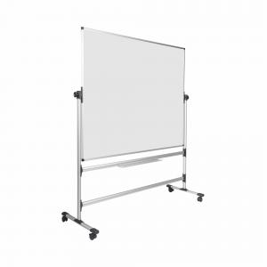 Earth Mobile Revolving Enamel Whiteboard 120x90cm RQR0224 BQ10665