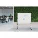 Earth Mobile Revolving Enamel Whiteboard 120x90cm RQR0224 BQ10665