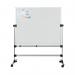 Earth Mobile Revolving Enamel Whiteboard 150x120cm RQR0424 BQ10666