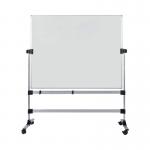 Earth Mobile Revolving Non-Magnetic Whiteboard 150x120cm RQR0421 BQ10692