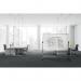 Earth Mobile Revolving Non-Magnetic Whiteboard 150x120cm RQR0421 BQ10692
