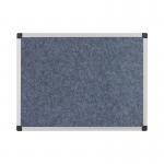 Bi-Office Maya Fire Retardant Noticeboard Grey Aluminium Frame 90x60cm SA0302170 BQ11004