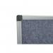 Bi-Office Maya Fire Retardant Noticeboard Grey Aluminium Frame 180x120cm SA2702170 BQ11006