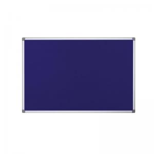 Bi-Office Maya Fire Retardant Noticeboard Blue Aluminium Frame