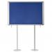 Bi-Office Mastervision Out Display Blue Sunken Post Top Hinged 15xA4 OMS380207760 BQ11102