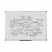 Bi-Office Maya Non-Magnetic Melamine Whiteboard 1500x1000mm MA1512170 BQ11151