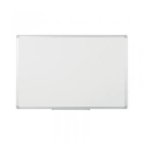 Bi-Office Earth-It Non-Magnetic Melamine Drywipe Board 1800x1200mm Aluminium Frame MA2700790 BQ11279