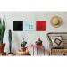 Bi-Office Glass Magnetic Board White Surface Frameless 48x48cm GL150101 BQ11315
