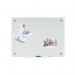 Bi-Office River Magnetic Glass Board 90x60cm GL070107 BQ11348