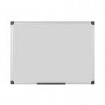 Bi-Office Maya Magnetic Whiteboard Gridded 1200x1200mm MA3847170 BQ11384