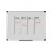 Bi-Office Maya Magnetic Whiteboard Gridded 1200x1200mm MA3847170 BQ11384