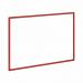 Bi-Office Protector Desktop Board 3mm 1040x700mm Red GL34019201 BQ11423