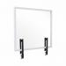 Bi-Office Protector Desktop Board 4mm 900x600mm White Wood GL07016601 BQ11433