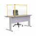 Bi-Office Duo Glass Board 900x600 Yellow GL07209401 BQ11442