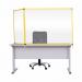 Bi-Office Duo Glass Board 1200x900 Yellow GL08209401 BQ11443