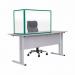 Bi-Office Duo Glass Board 900x600 3mm Green GL07209501 BQ11444