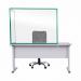 Bi-Office Duo Glass Board 1200x900 3mm Green GL08209501 BQ11445