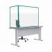 Bi-Office Duo Glass Board 1200x900 3mm Green GL08209501 BQ11445