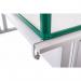 Bi-Office Duo Glass Board 1200x900 3mm Green GL08209501 BQ11445