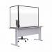 Bi-Office Duo Glass Board 1200x900 3mm Black GL08209001 BQ11447