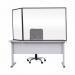 Bi-Office Duo Glass Board 1200x900 3mm Black GL08209001 BQ11447