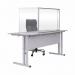Bi-Office Trio Glass Board 900x6002 3mm Aluminium GL07219101 BQ11448