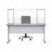 Bi-Office Trio Glass Board 900x6002 3mm Aluminium GL07219101 BQ11448