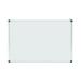 Bi-Office Trio Glass Board 900x600/2 3mm Aluminium GL07219101