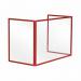 Bi-Office Trio Transparent Board 900x6002 3mm Red GL07219201 BQ11450