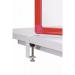 Bi-Office Trio Transparent Board 1200x9002 3mm Red GL08219201 BQ11451