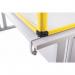Bi-Office Trio Transparent Board 900x6002 3mm Yellow GL07219401 BQ11453