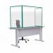 Bi-Office Trio Transparent Board 900x6002 3mm Green GL07219501 BQ11457