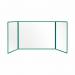 Bi-Office Trio Transparent Board 1200x9002 3mm Green GL08219501 BQ11458