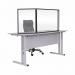 Bi-Office Trio Transparent Board 900x6002 3mm Black GL07219001 BQ11459