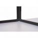 Bi-Office Trio Transparent Board 1200x9002 3mm Black GL08219001 BQ11460