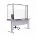 Bi-Office Trio Transparent Board 1200x9002 3mm Black GL08219001 BQ11460