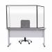 Bi-Office Trio Transparent Board 1200x9002 3mm Black GL08219001 BQ11460