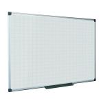 Bi-Office Maya Magnetic Whiteboard Gridded 1500x1200mm MA1247170 BQ11463