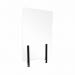 Bi-Office Frameless Desk Glass Protection 4mm 900x900mm GL2001393 BQ11464
