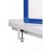 Bi-Office Trio Transparent Board 1200x9002 3mm Blue GL08219301 BQ11473