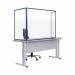 Bi-Office Trio Transparent Board 1200x9002 3mm Blue GL08219301 BQ11473
