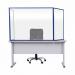 Bi-Office Trio Transparent Board 1200x9002 3mm Blue GL08219301 BQ11473