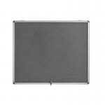 Bi-Office Enclore Fire Retardant Grey Lockable Door Top Hinged 8xA4 ST350102150 BQ12003